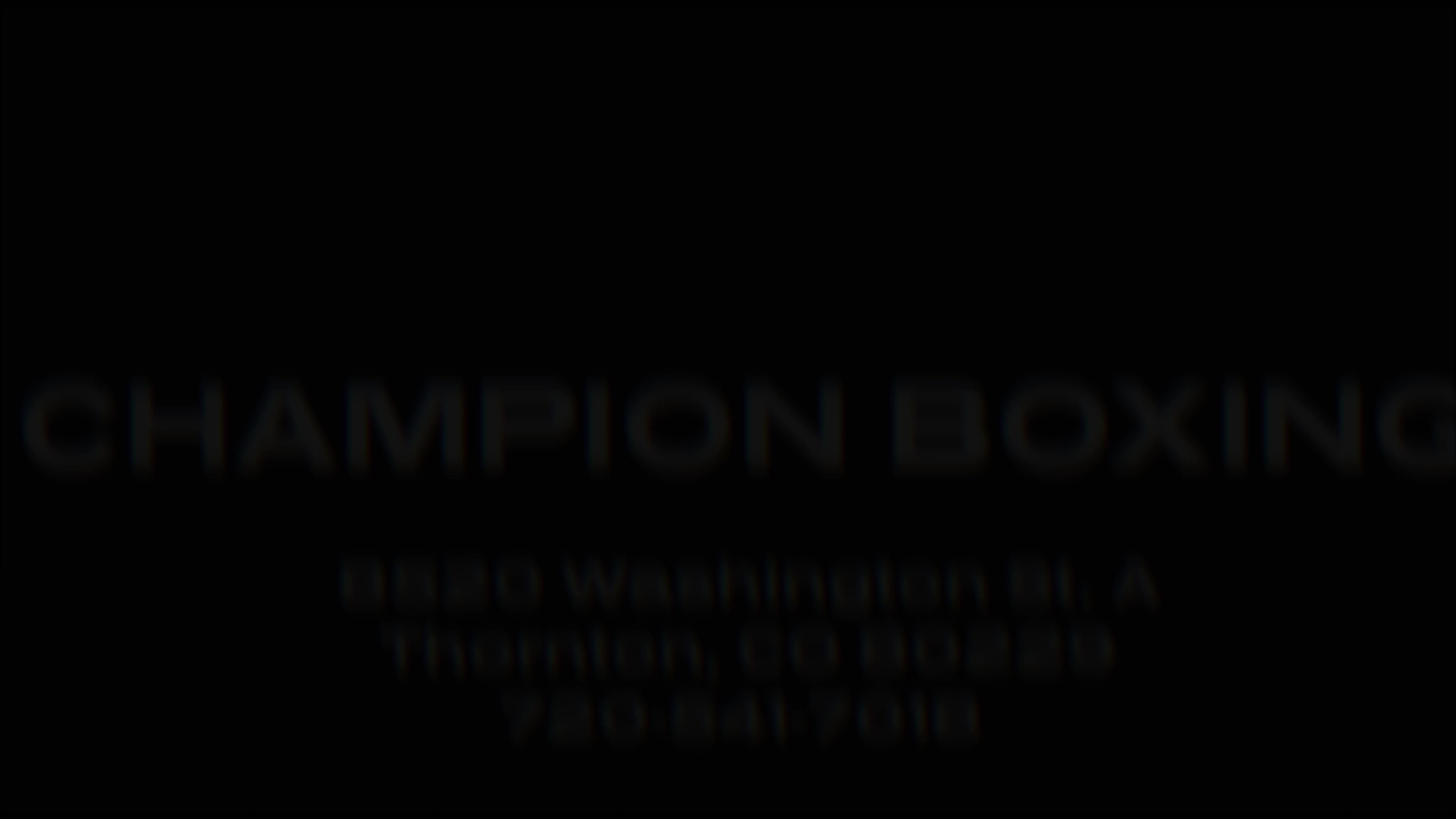 Inside Champion Boxing gym